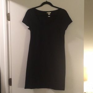 H&M Black tshirt dress size L